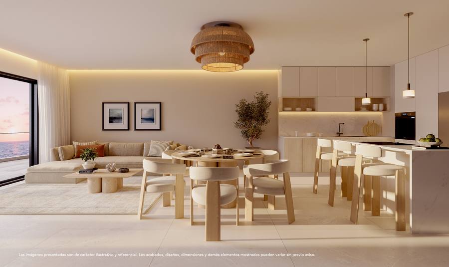 Aquamarine residence living room