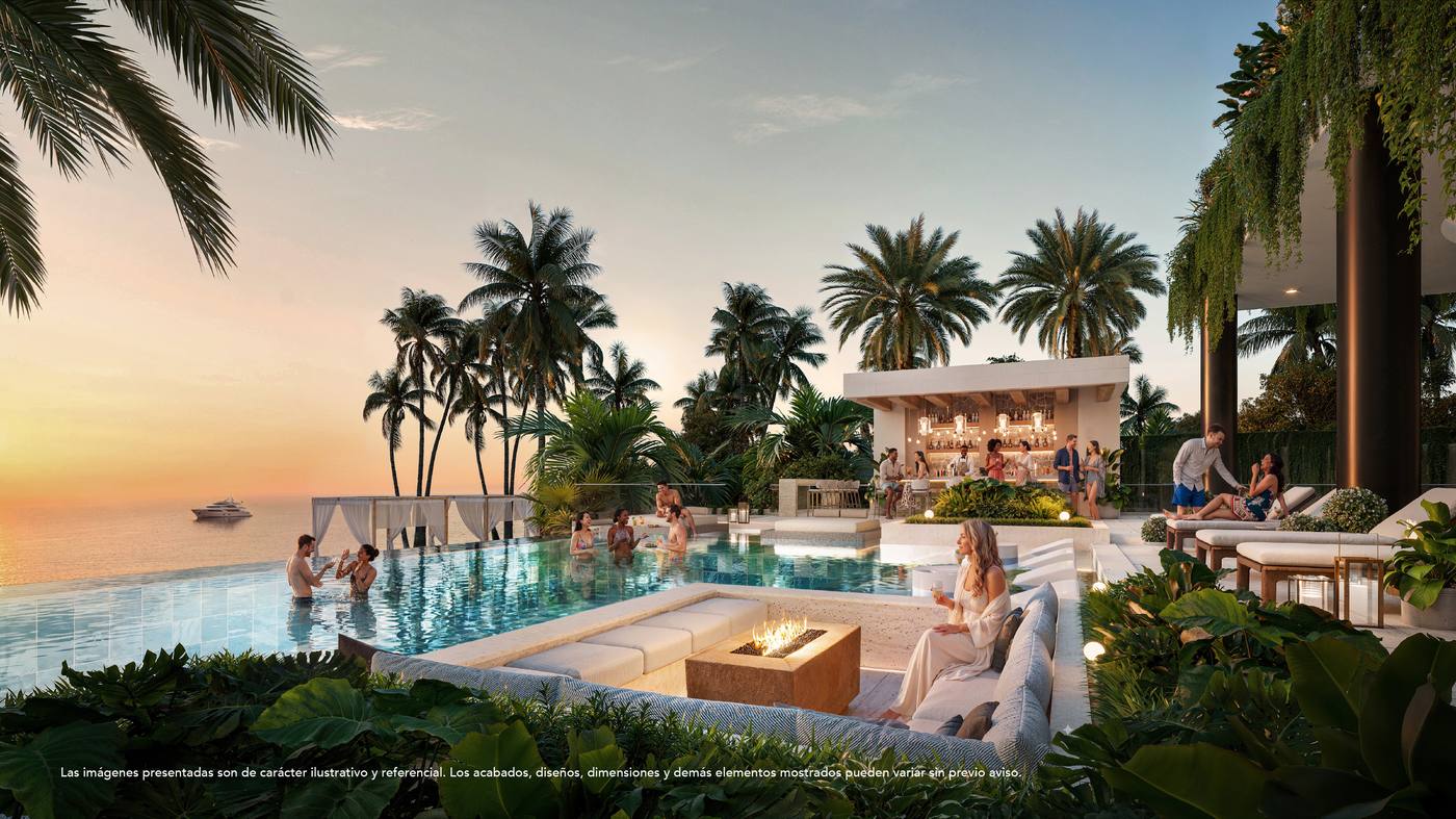Aquamarine pool bar lifestyle